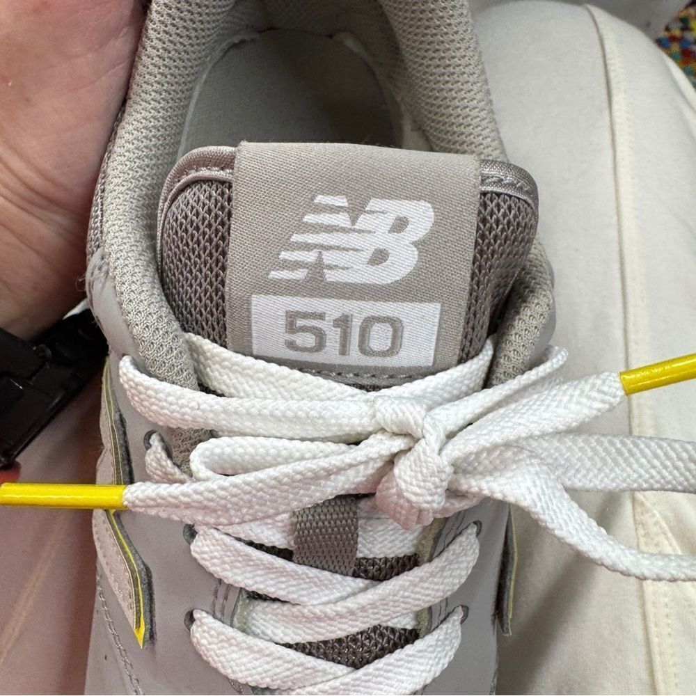 New Balance 510 Gray Yellow Sneakers Women’s 8.5 – Excellent Condition - Picture 6 of 9
